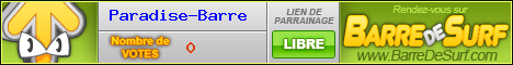 Votez pour Paradise-Barre !